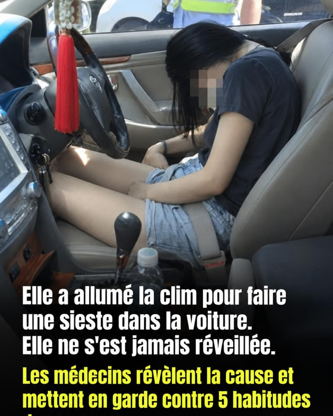 Dormir dans sa voiture avec la clim allumée : le danger invisible que vous ignorez peut-être