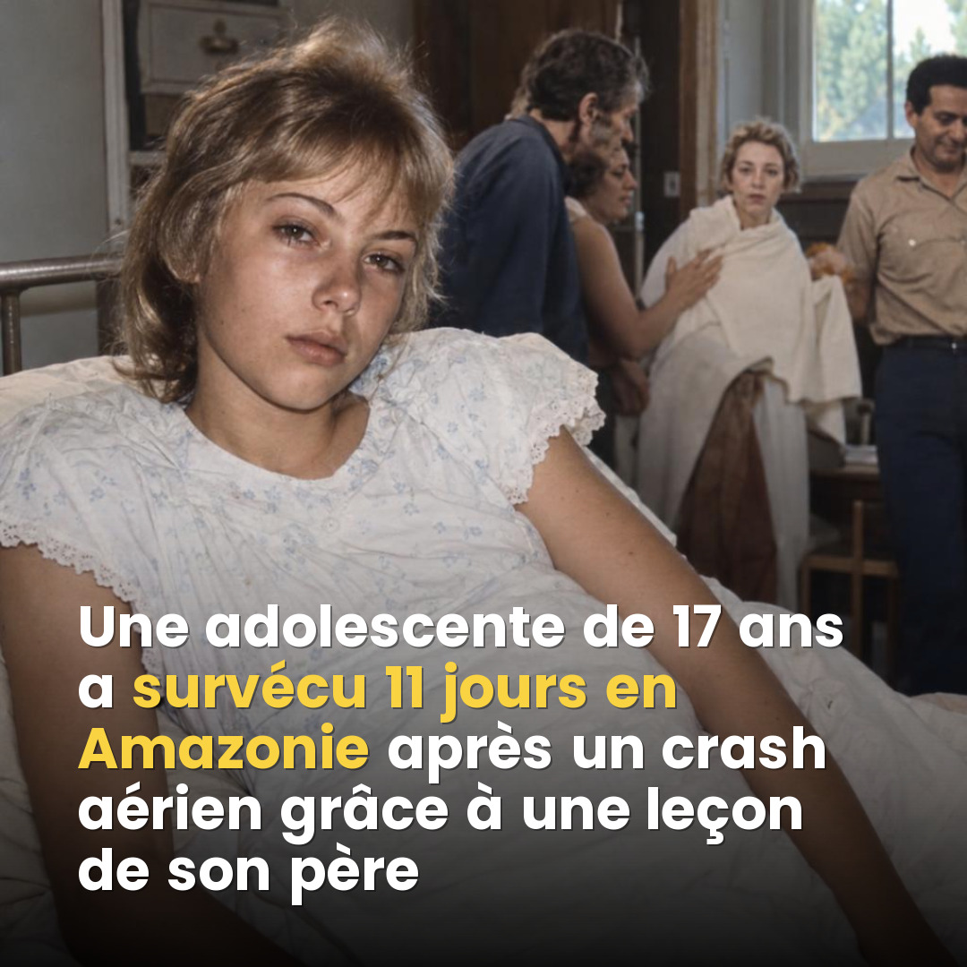 Elle chute de 3 000 mètres et survit seule 11 jours en Amazonie : l'histoire incroyable de Juliane Koepcke