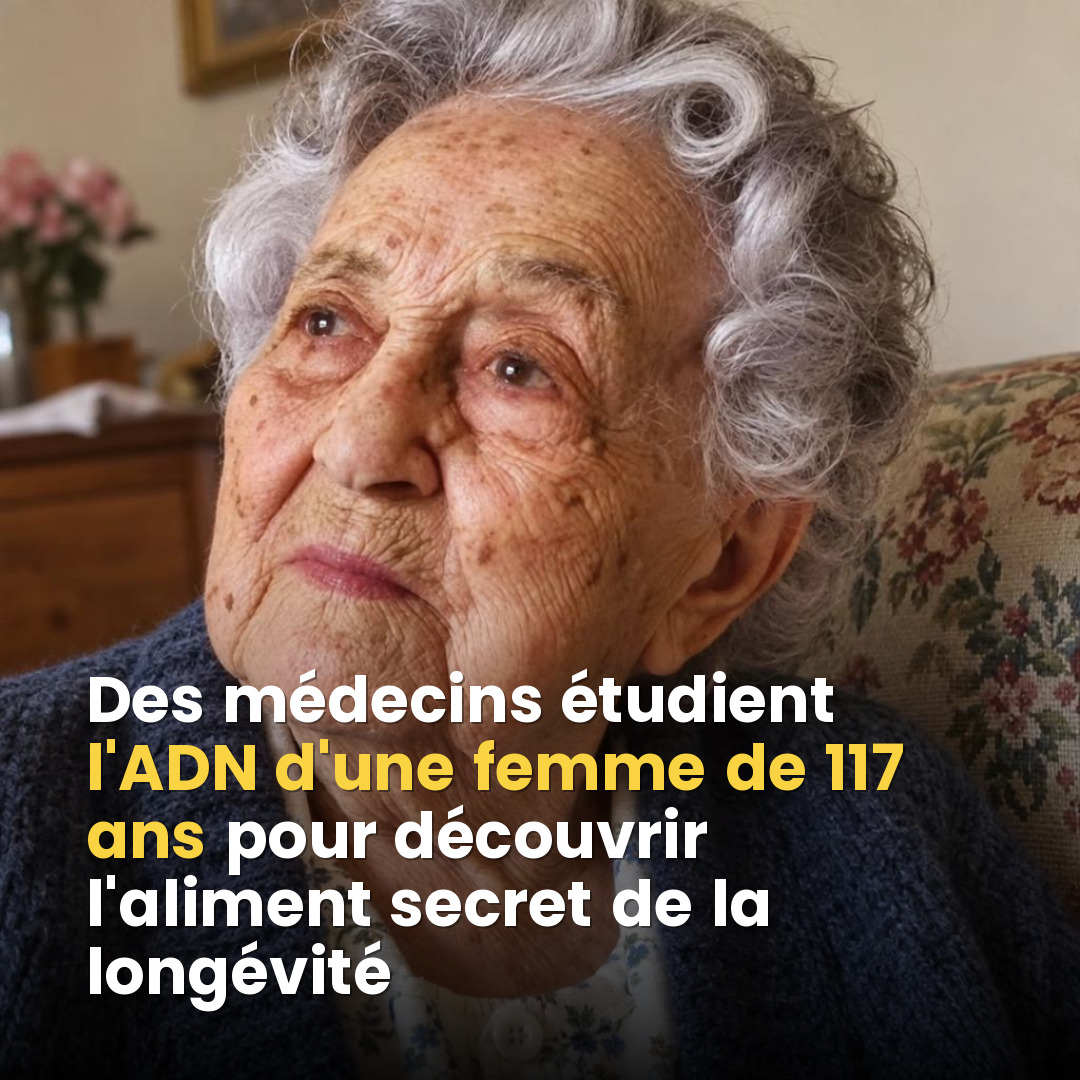 Elle a vécu 117 ans : les scientifiques ont analysé son ADN et découvert l'aliment clé de sa longévité