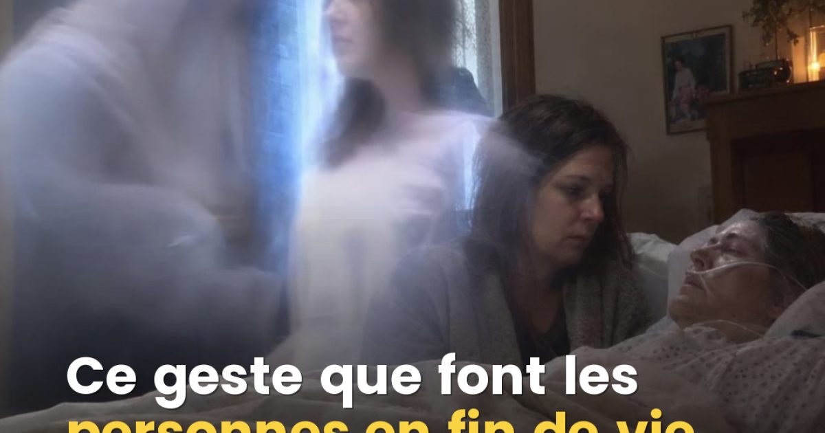 Ce geste bouleversant que font certaines personnes juste avant de partir, selon des infirmières en soins palliatifs