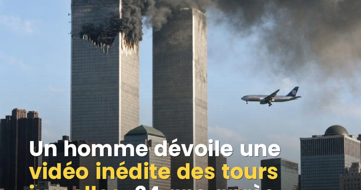 Il retrouve des vidéos inédites du 11-Septembre au fond d'un placard : un angle jamais vu sur les tours jumelles