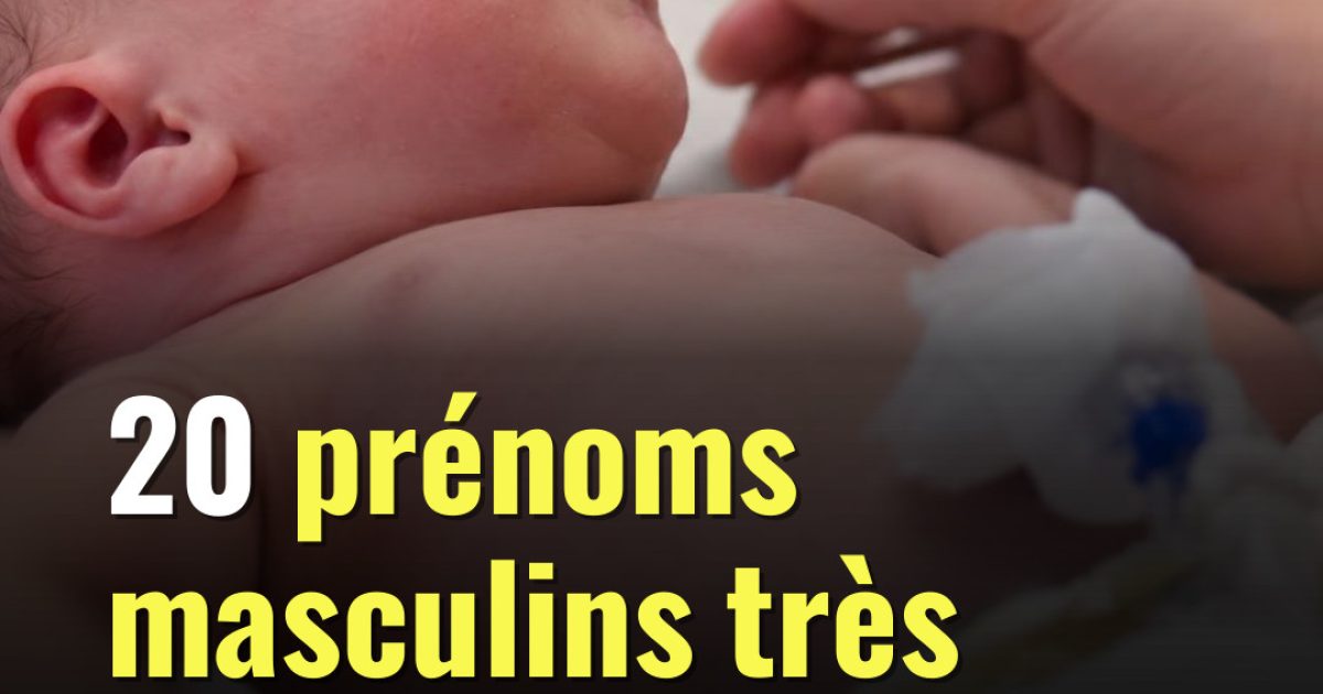20 prénoms masculins rares et beaux : notre sélection coup de cœur pour votre petit garçon