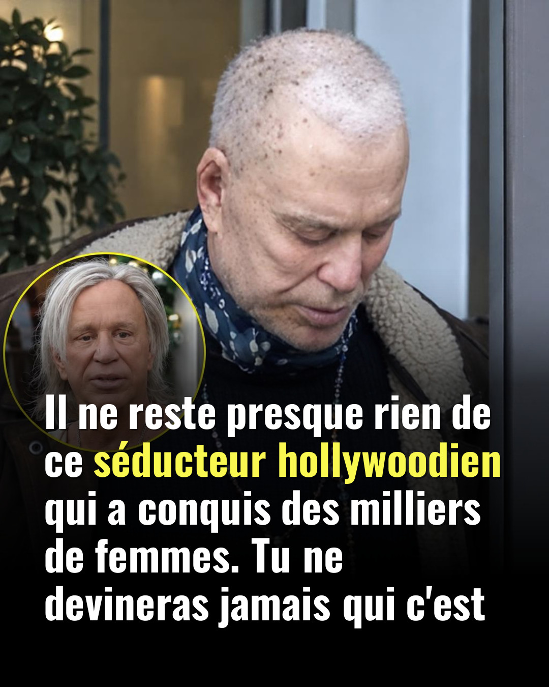 Mickey Rourke : de l'icône hollywoodienne à la renaissance, l'histoire bouleversante d'un acteur au destin hors du commun