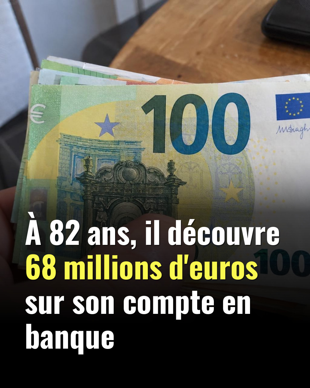 Il découvre 68 millions d'euros sur son compte en allant retirer sa retraite : ce qui s'est vraiment passé