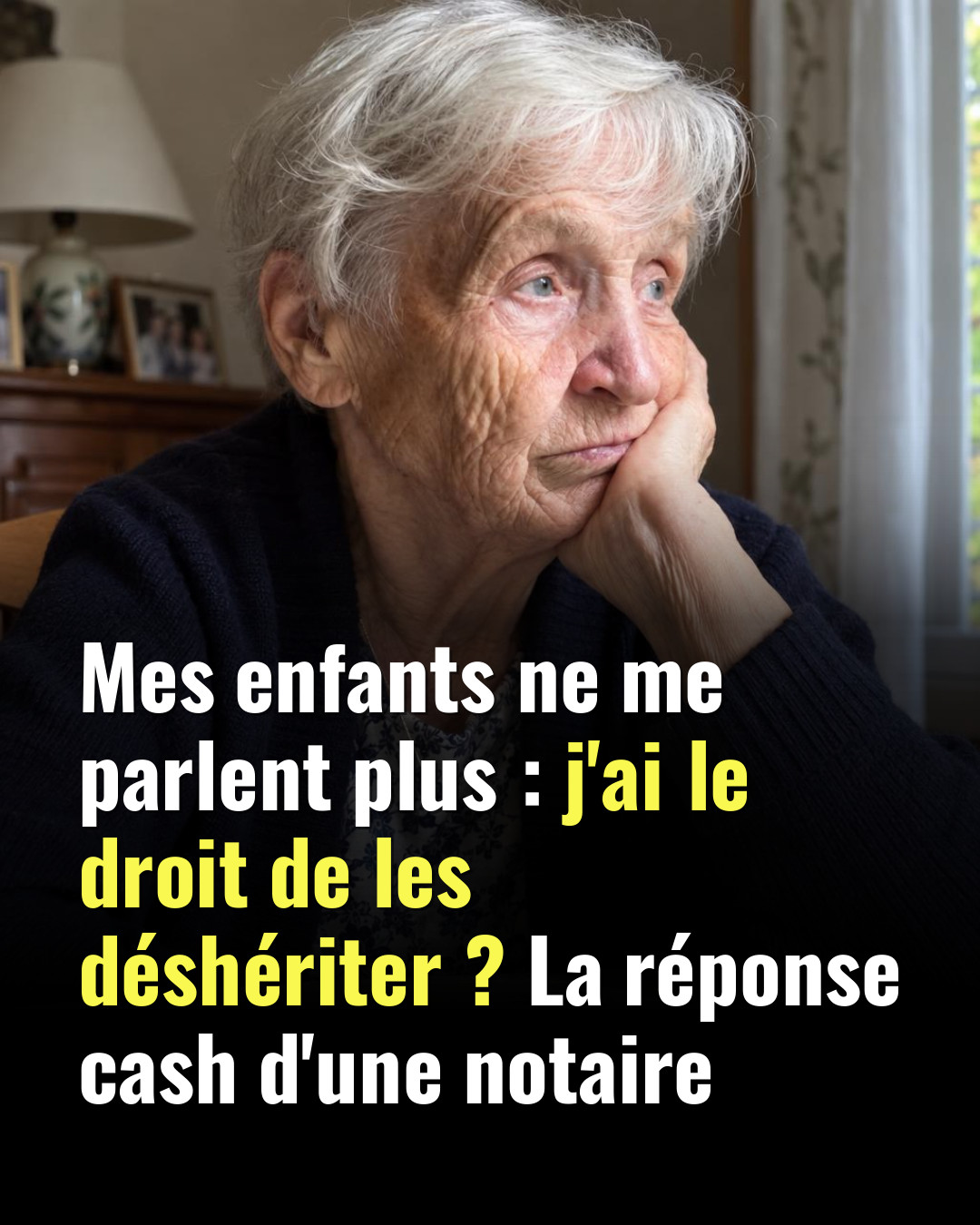 Mes enfants ne me parlent plus : puis-je les priver d'héritage ? Ce que dit vraiment la loi