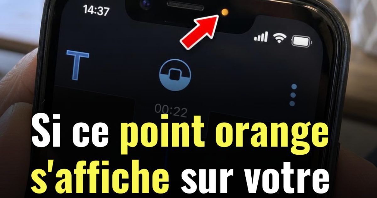 Ce point orange sur votre iPhone : voici ce qu'il signifie vraiment (et pourquoi vous devriez y faire attention)