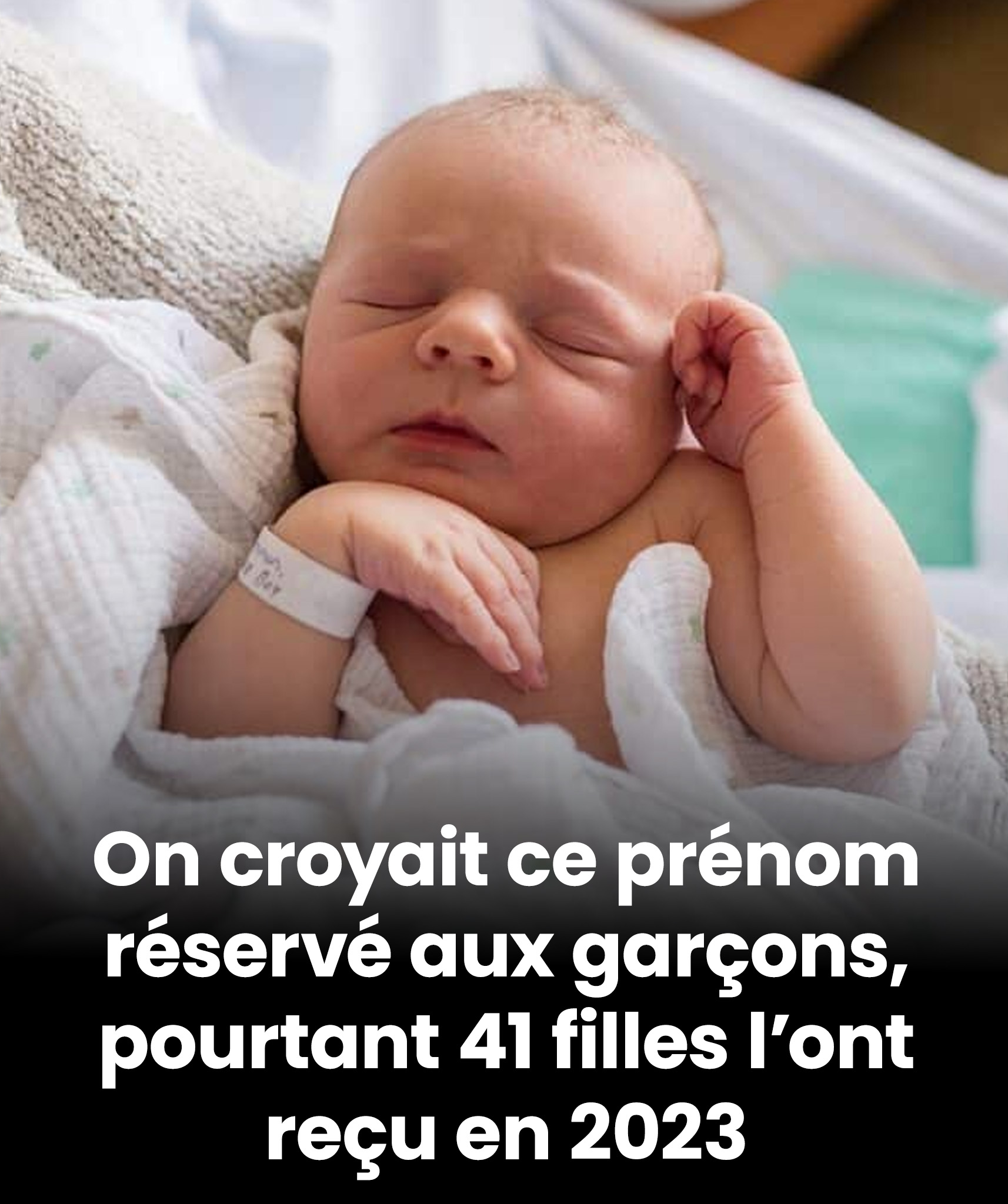 On croyait ce prénom réservé aux garçons, pourtant 41 filles l’ont reçu en 2023