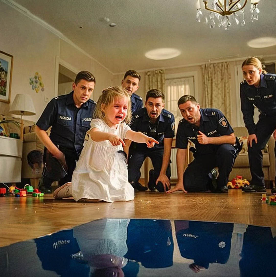 « Papa n’est pas mort, il est sous le plancher », dit la petite fille. La police a alors commencé à creuser…