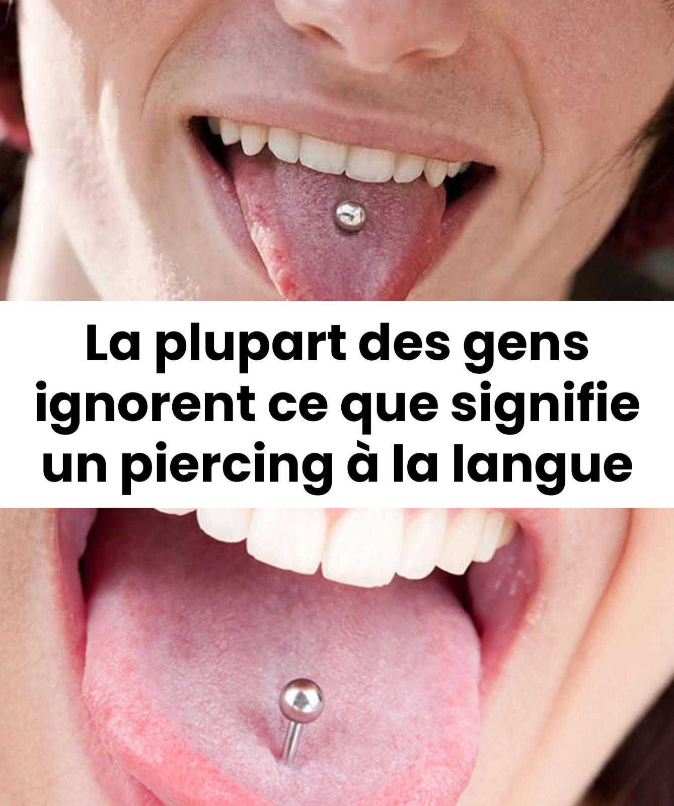Piercing à la langue : signification et origine d’un symbole méconnu