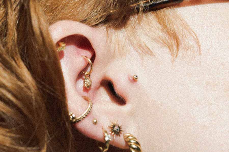 Bijou de tragus, style intemporel
