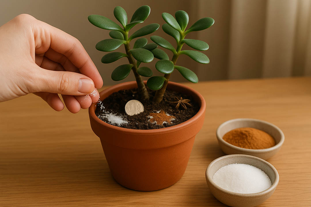Placez une pièce dans la plante et voyez ce qui se passe !