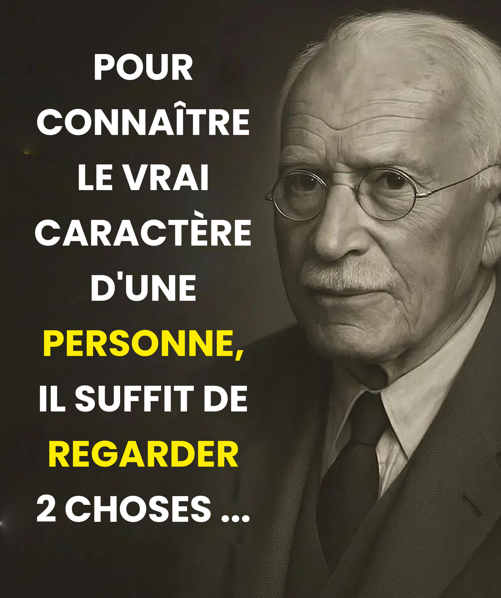 Pour connaitre le vrai caractère de quelqu’un, observez simplement ces deux choses