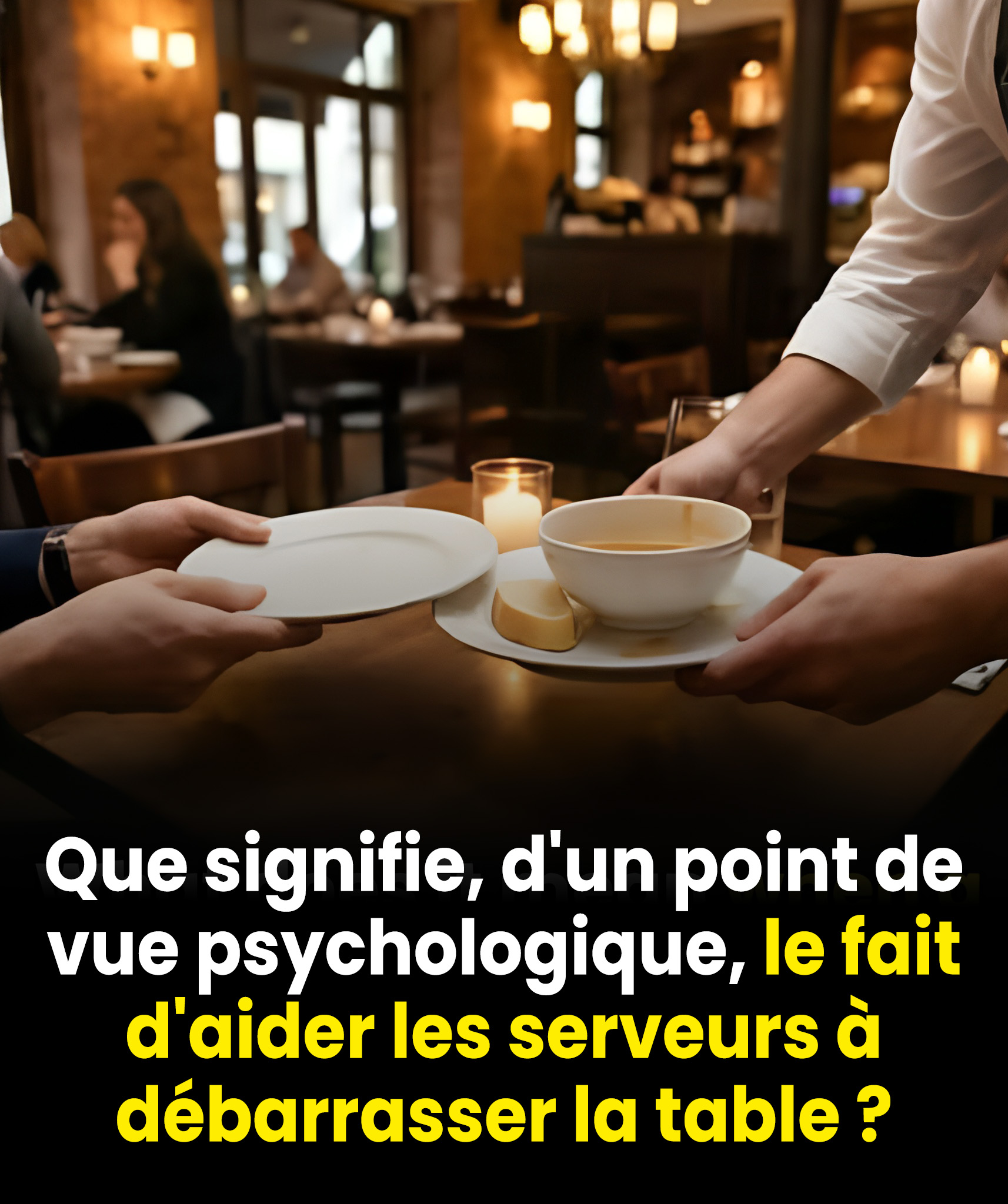 Pourquoi aidons-nous les serveurs ? La psychologie derrière un geste de gentillesse