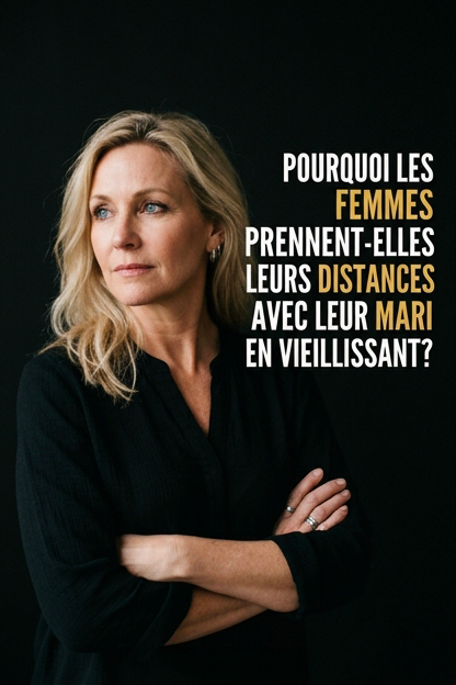 Pourquoi certaines femmes prennent-elles leurs distances avec leurs maris en vieillissant ?