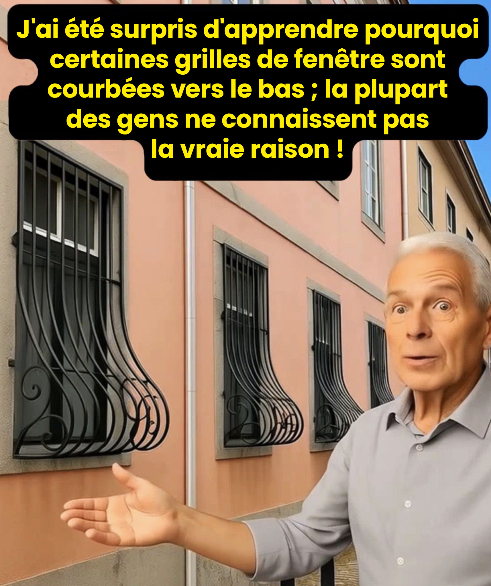 Pourquoi certaines grilles sont bombées en bas ? Peu de gens connaissent la vraie explication