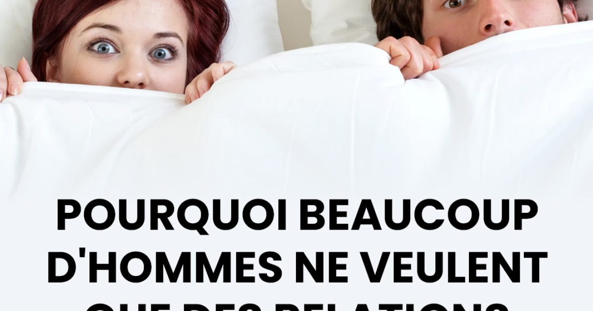 Pourquoi certains hommes semblent favoriser les relations d’un soir ?