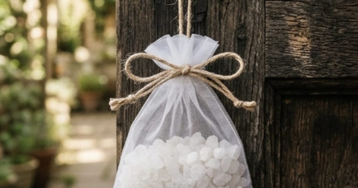 Pourquoi de plus en plus de gens accrochent-ils un sac de gros sel à leur porte d’entrée ?