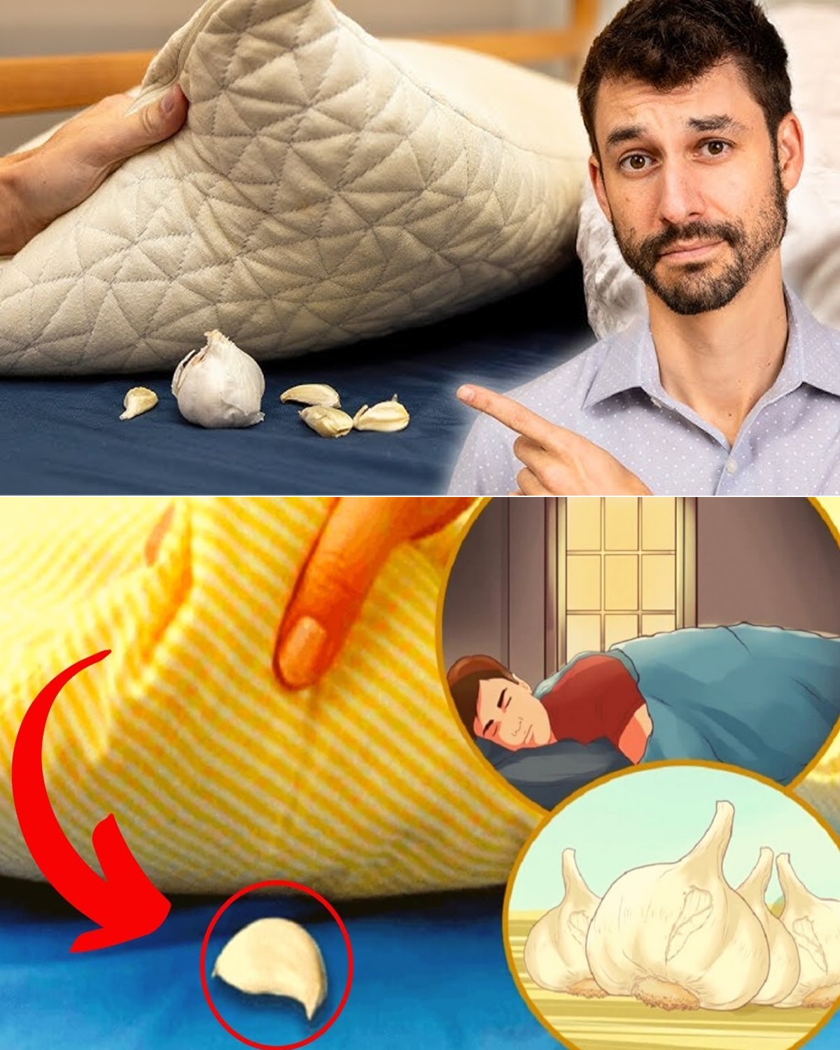 Pourquoi devriez-vous dormir avec de l’ail sous votre oreiller ce soir ?