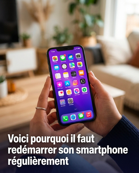 Pourquoi est-il important de redémarrer régulièrement son smartphone ?