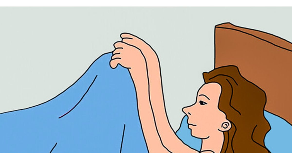 Pourquoi est-on incapable de dormir sans couverture, même quand il fait chaud ?
