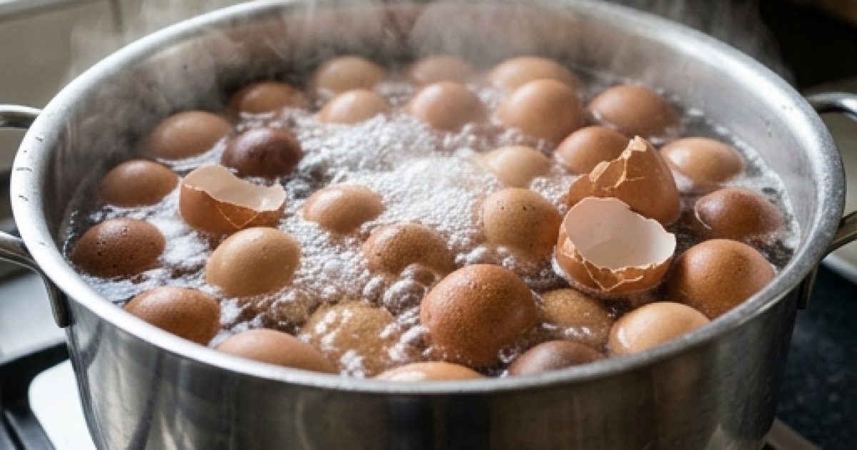 Pourquoi faut-il faire bouillir des coquilles d’oeufs ?