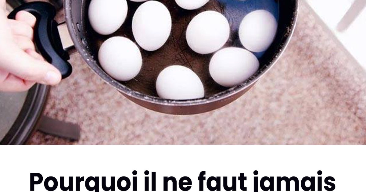 Pourquoi il ne faut jamais plonger des œufs durs encore chauds dans de l’eau froide : l’explication des chefs cuisiniers