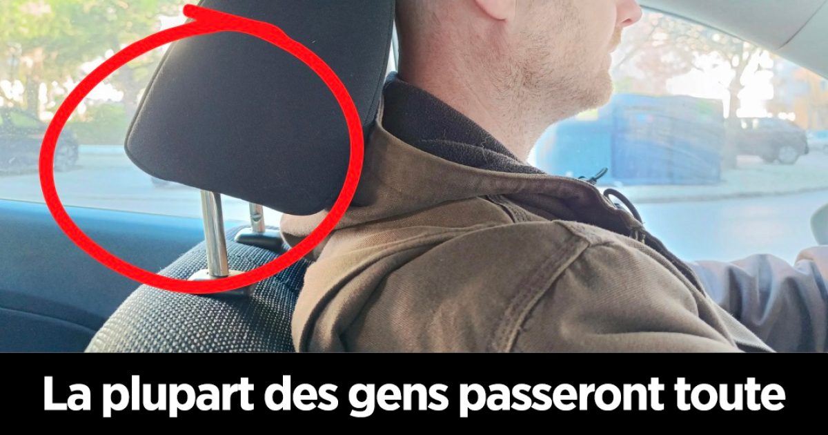 Pourquoi les appuie-têtes des voitures sont-ils équipés de tiges métalliques ? — Un dispositif de sécurité souvent négligé par les conducteurs