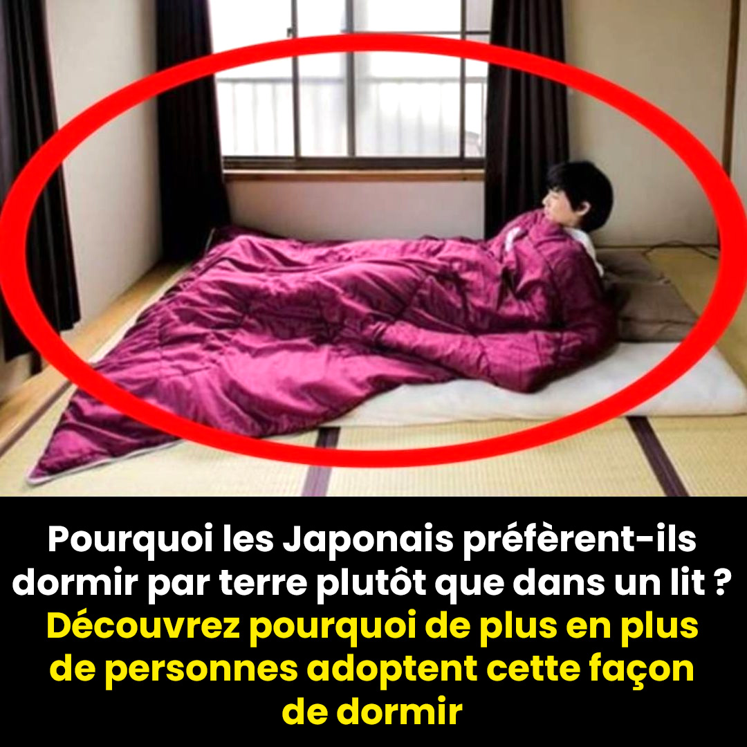 Pourquoi les Japonais préfèrent-ils dormir par terre ?