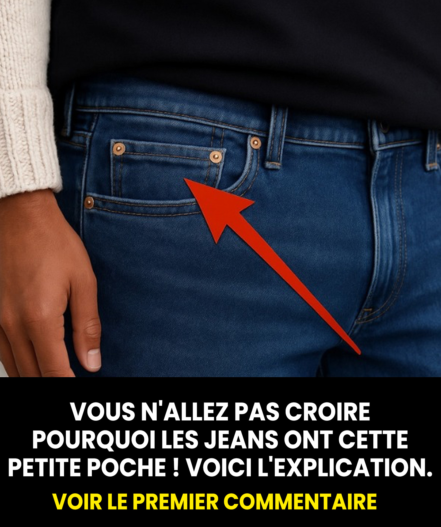 Pourquoi les jeans ont-ils une mini-poche ? L’explication