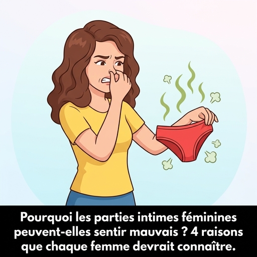 Pourquoi les parties intimes d'une femme dégagent-elles parfois une odeur particulière ?