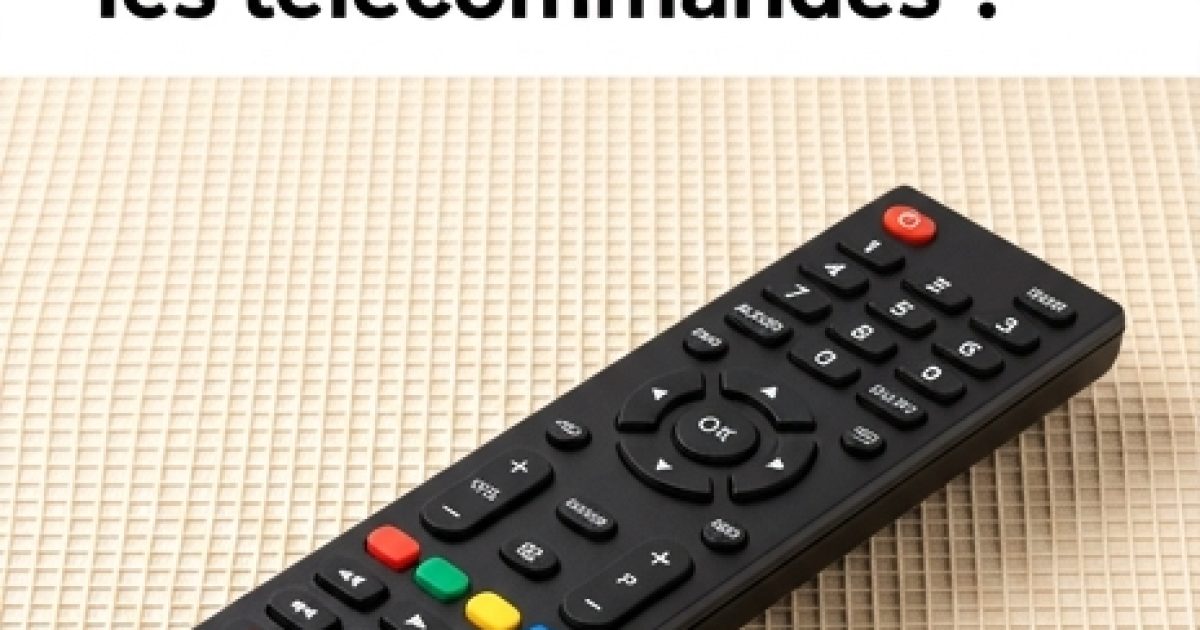 Pourquoi les télécommandes de télévision ont-elles des boutons de couleurs différentes ?