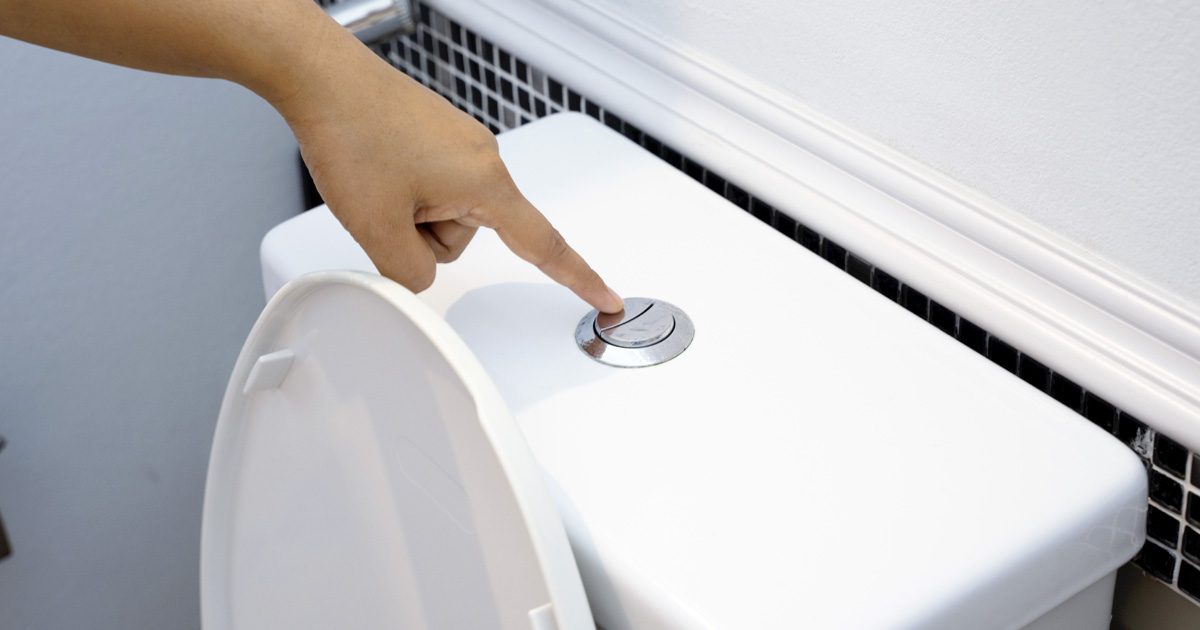 Pourquoi les toilettes ont-t-ils deux boutons ?