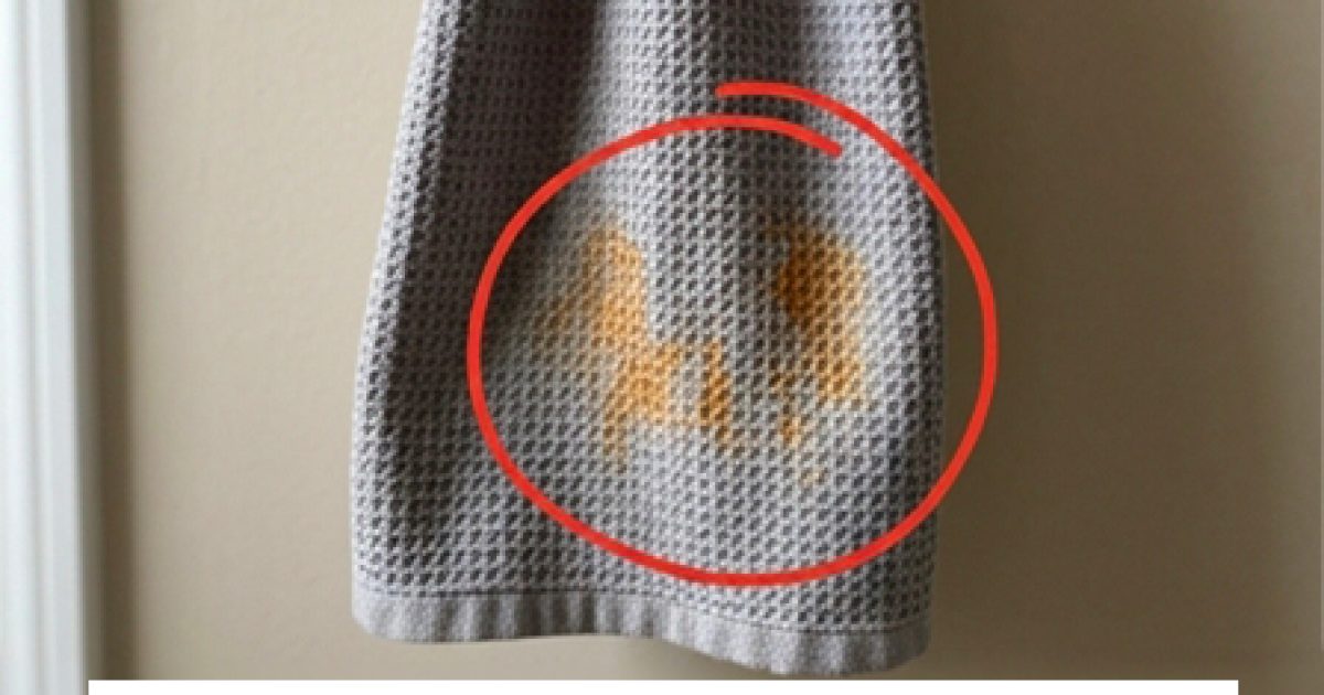 Pourquoi mes serviettes deviennent-elles mystérieusement orange, même les neuves ?