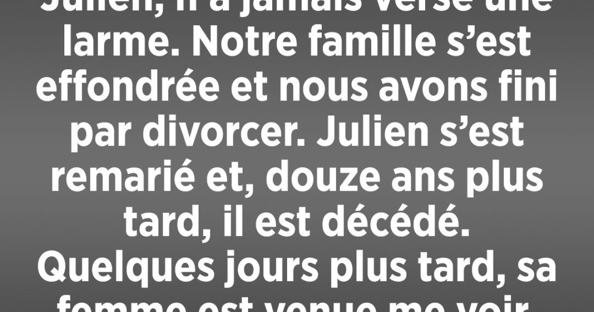 Pourquoi mon mari n’a jamais pleuré — jusqu’à ce que j’apprenne la vérité des années plus tard