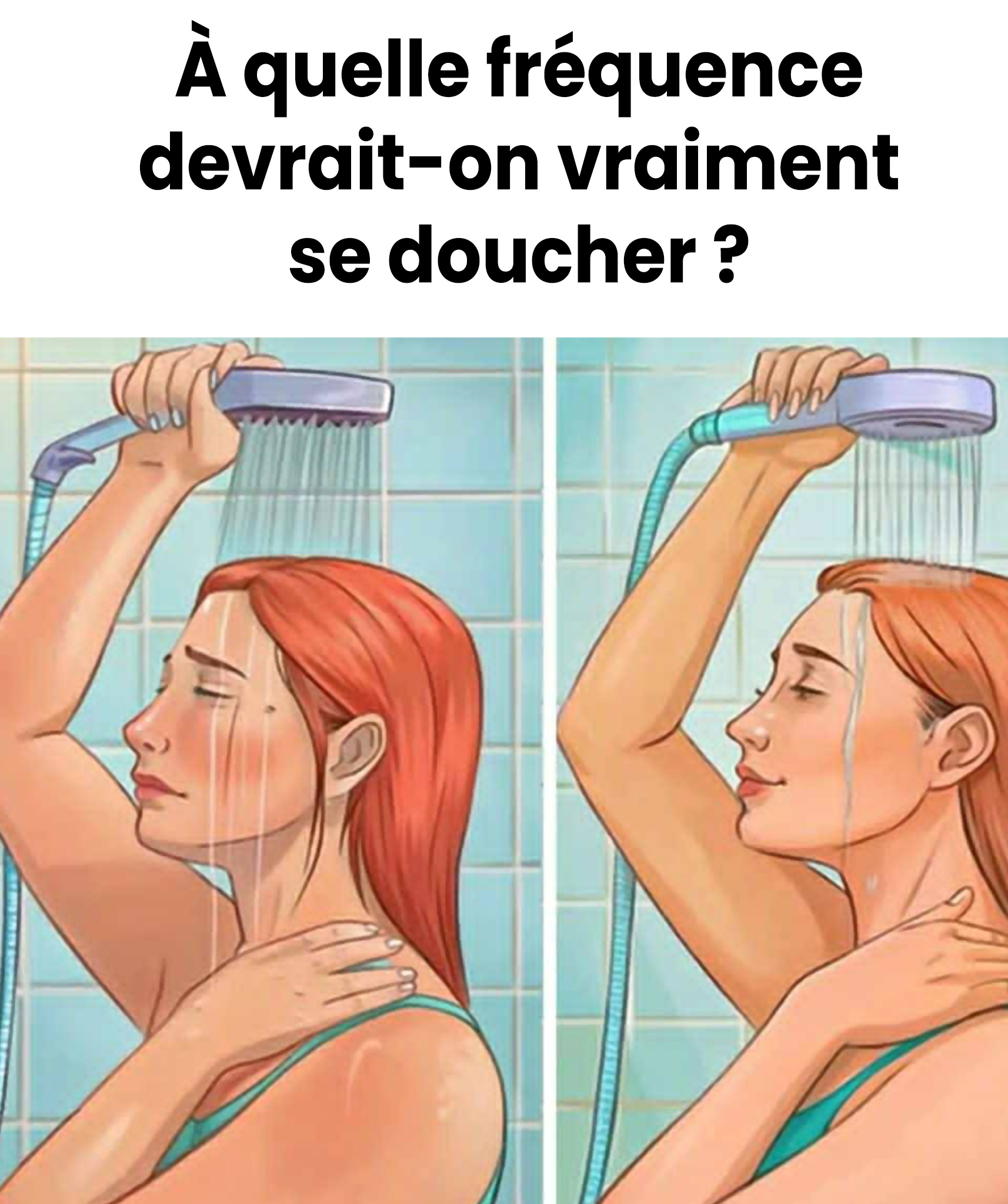 Pourquoi se laver trop souvent peut abîmer votre peau… et nuire à votre santé