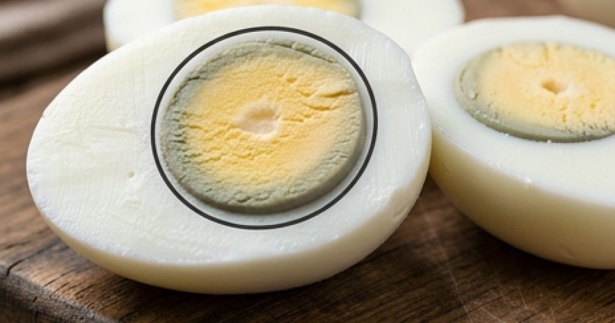 Pourquoi un anneau vert apparaît-il sur les œufs durs et que signifie-t-il réellement ?