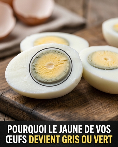 Pourquoi un anneau vert apparaît-il sur les œufs durs et que signifie-t-il réellement ?
