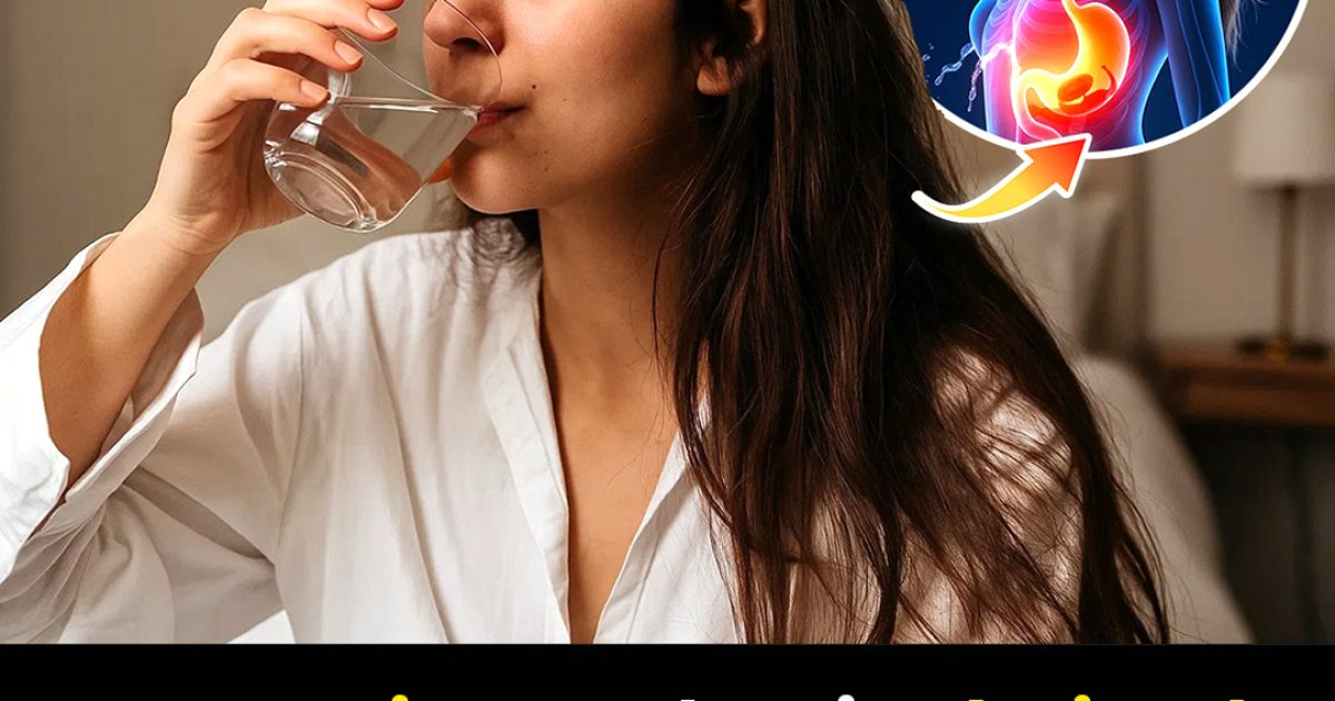 Pourquoi vous devriez boire de l’eau à jeun dès le réveil