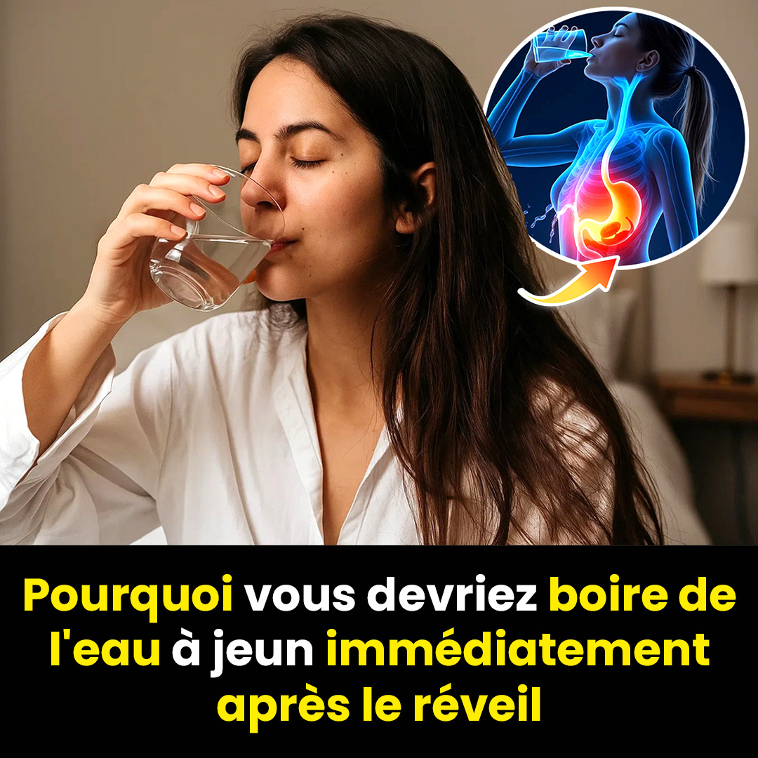 Pourquoi vous devriez boire de l’eau à jeun dès le réveil