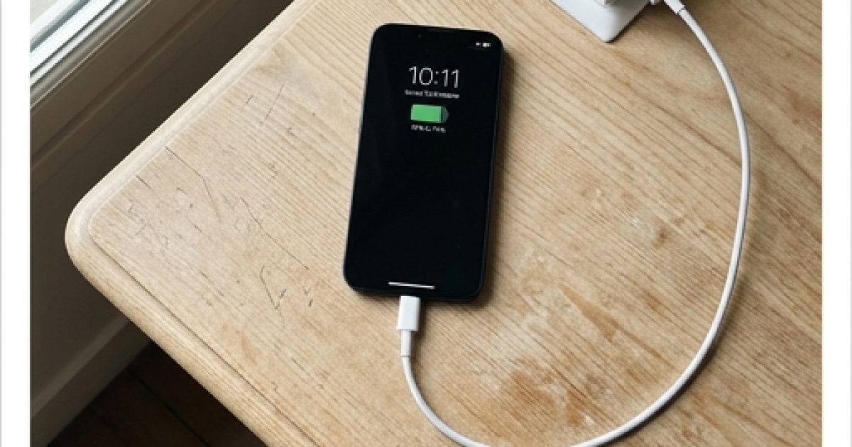 Pourquoi vous ne devriez pas charger la batterie de votre téléphone à 100 %