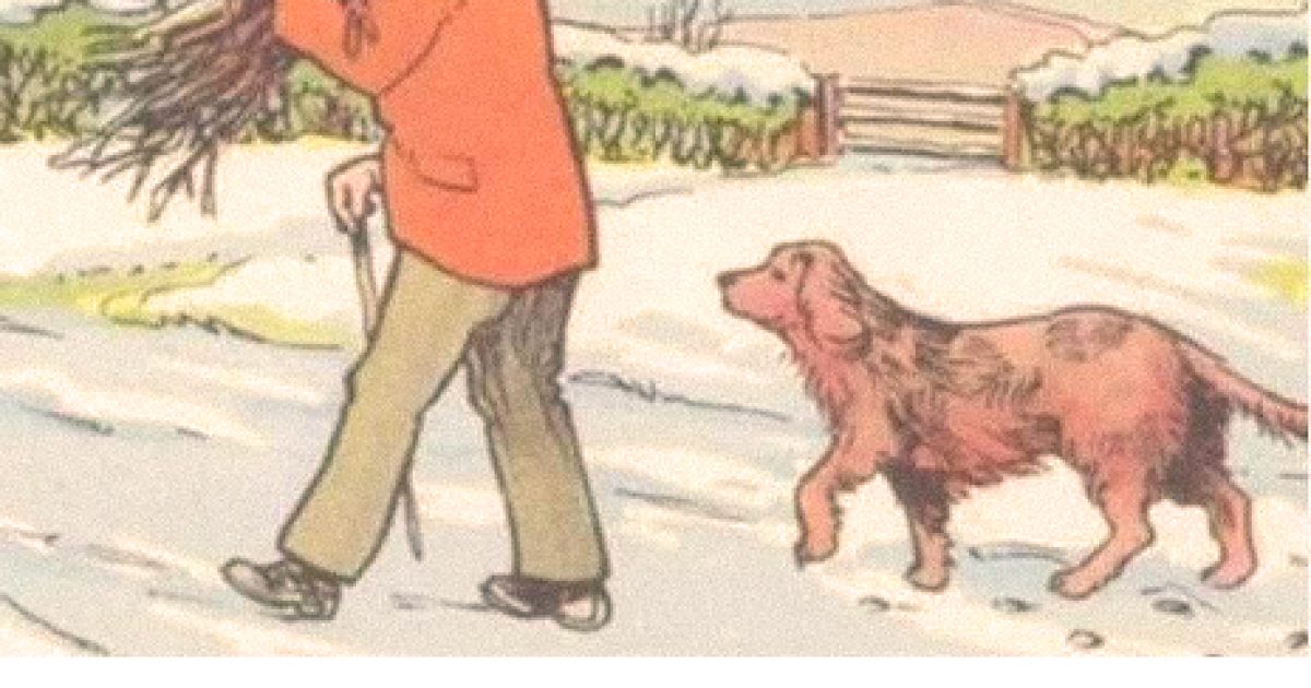 Pouvez-vous repérer l'erreur dans cette scène enneigée ?