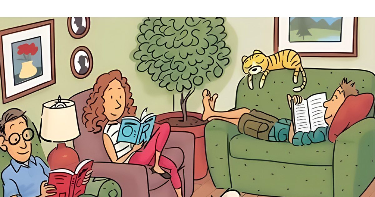 Pouvez-vous repérer les 6 mots cachés dans cette image ?