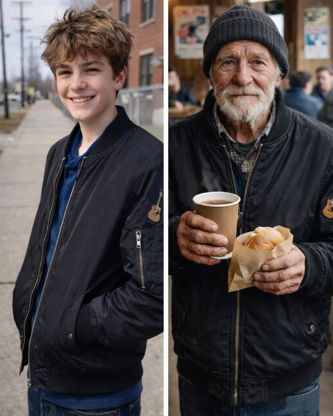 Près d’un an après la disparition de mon fils, j’ai aperçu un sans-abri portant sa veste. Le suivre jusqu’à une maison abandonnée m’a révélé une vérité qui m’a profondément bouleversée
