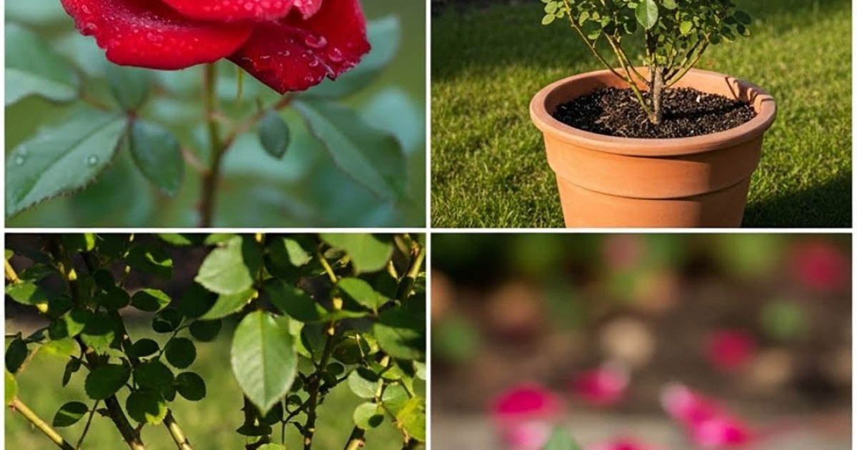 Protégez les rosiers et autres plantes des parasites nuisibles grâce à cette astuce