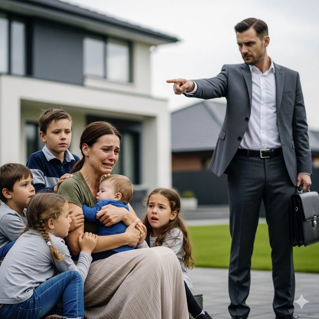 Elle a été chassée avec ses cinq enfants… Ce qu’il a découvert à son retour l’a laissé sans voix