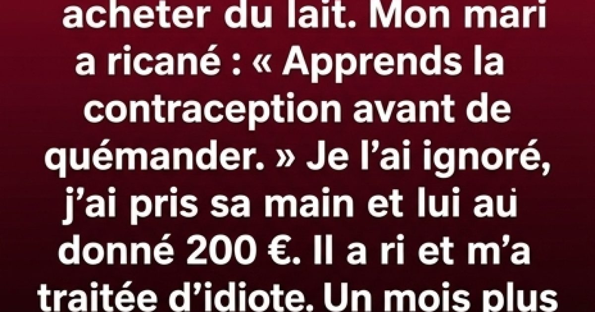 Quand un simple acte de bonté a eu un impact durable
