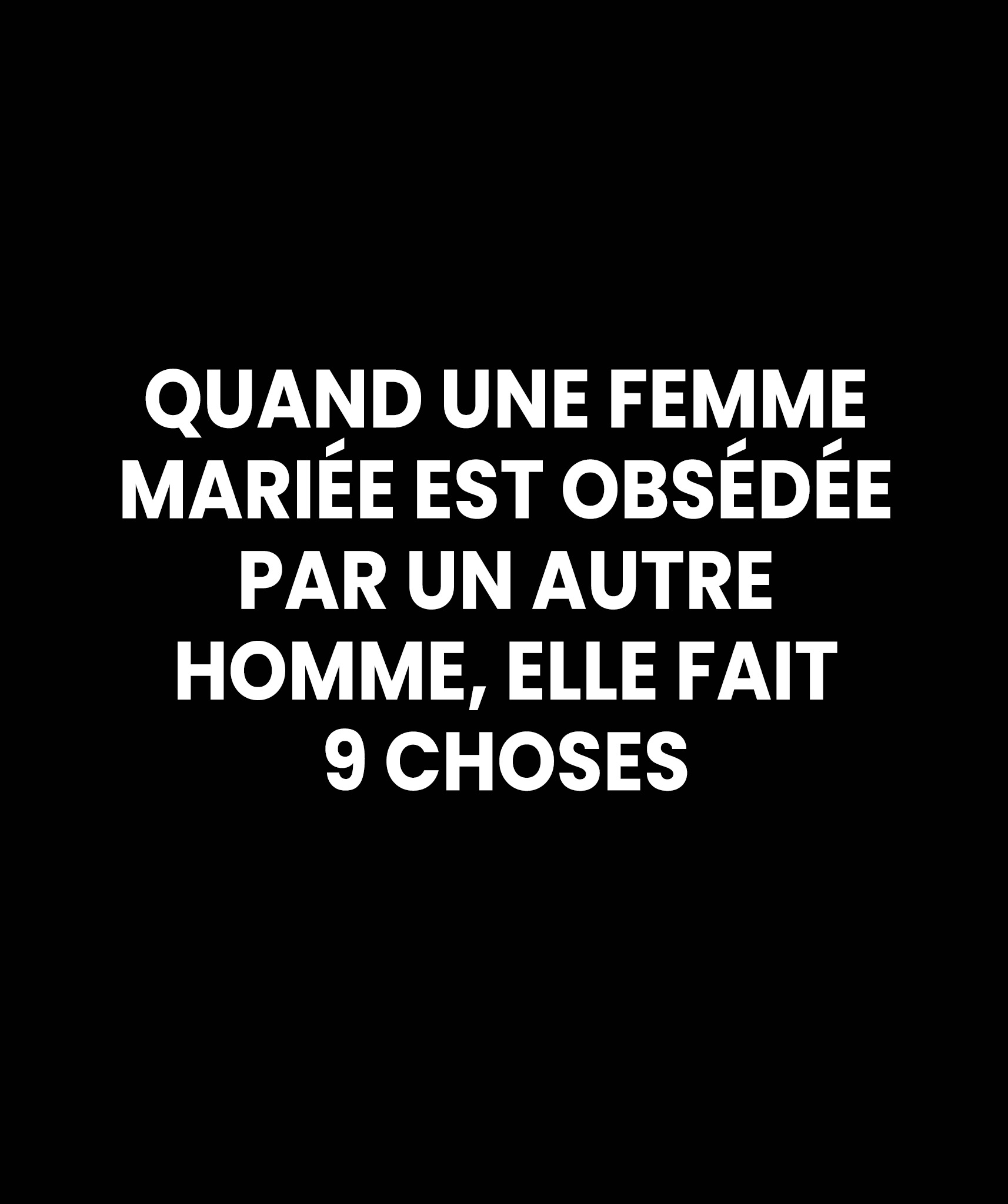 Quand une femme mariée devient obsédée par un autre homme, certains signes ne trompent pas : elle fait ces 9 choses