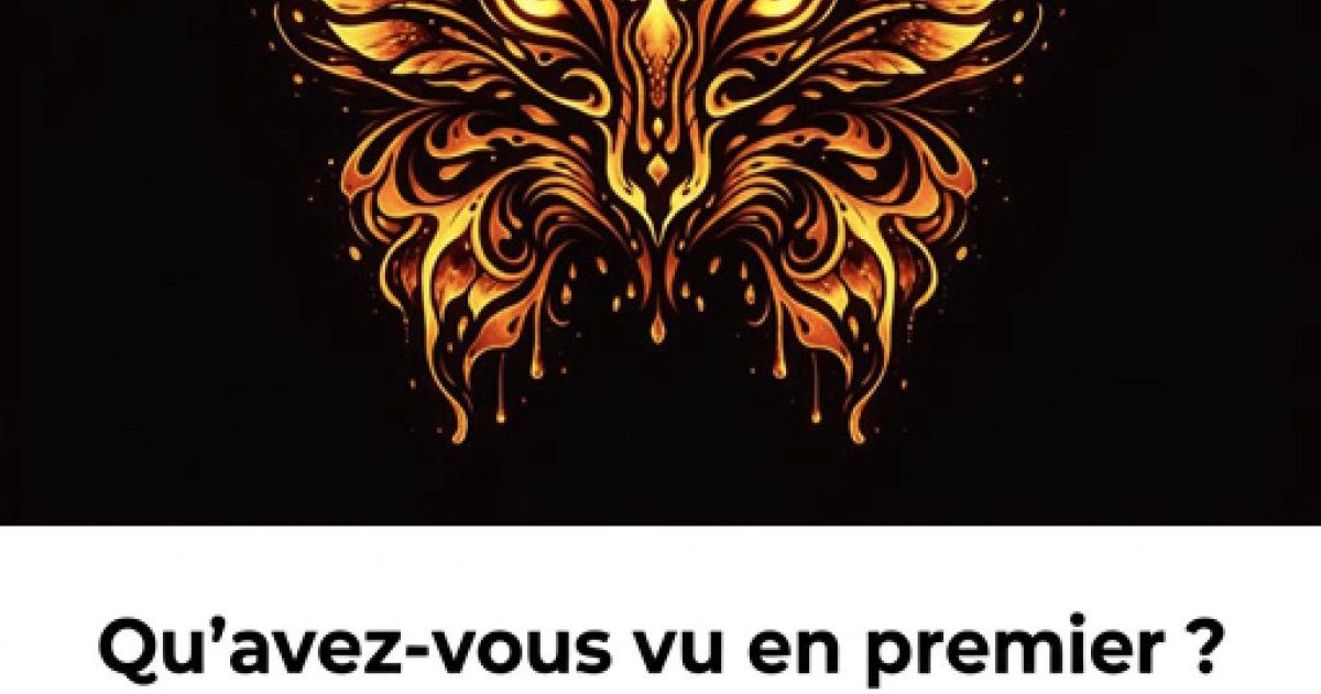 Qu’avez-vous vu en premier ? Un test de personnalité qui peut en révéler beaucoup sur vous