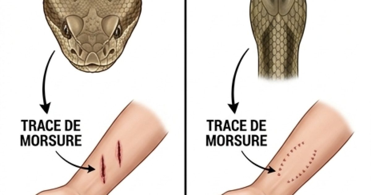 Que faire après une morsure de serpent : les gestes de premiers secours essentiels qui peuvent faire toute la différence