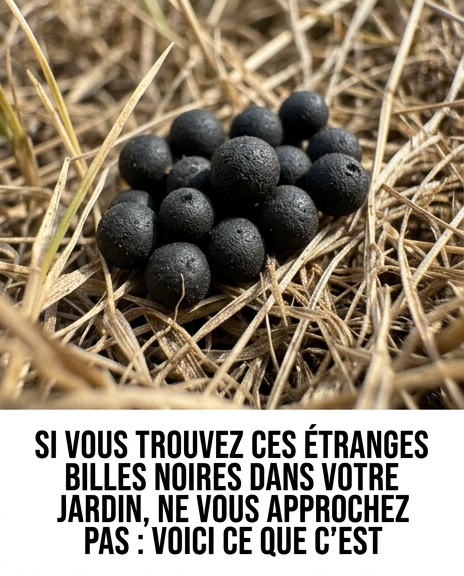 Que faire si vous trouvez d’étranges boules noires dans votre jardin : de quoi s’agit-il réellement ?